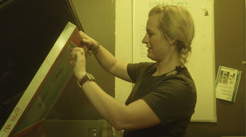 A Screen Printing Class: In The Darkroom