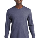 Unisex Long Sleeve Recycled Blend Tee - Allmade