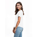 Women's Relaxed Tri - Blend Scoop Neck Tee - Allmade