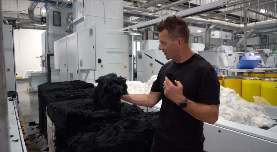 The Interesting Spinning Process for Allmade's Recycled Tees