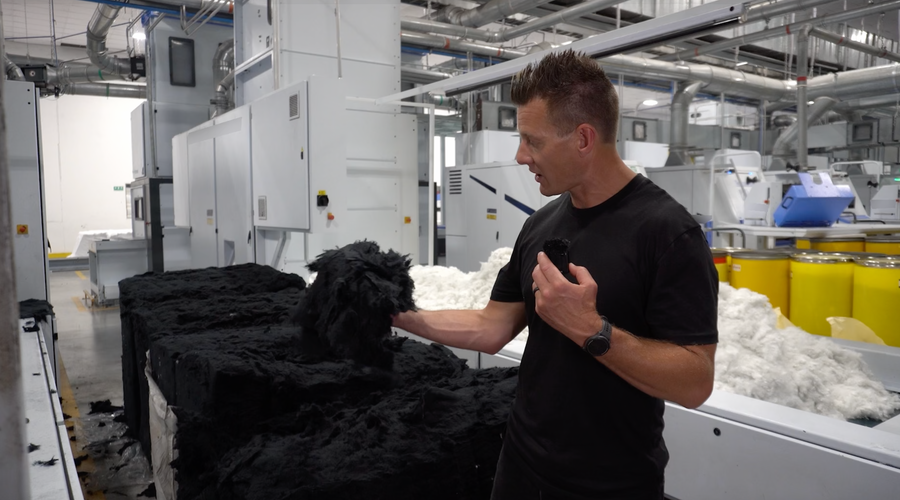 The Interesting Spinning Process for Allmade's Recycled Tees