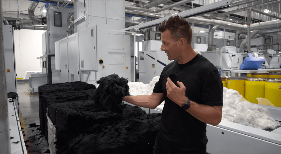 The Interesting Spinning Process for Allmade's Recycled Tees