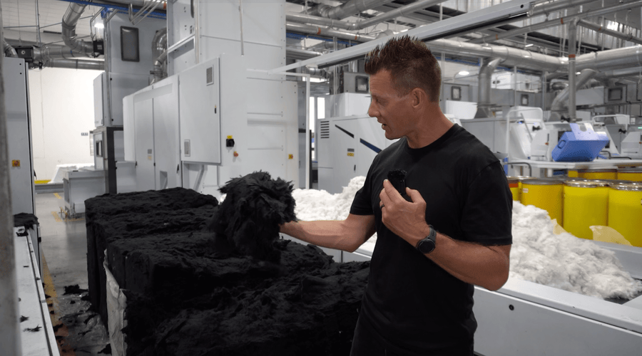 The Interesting Spinning Process for Allmade's Recycled Tees