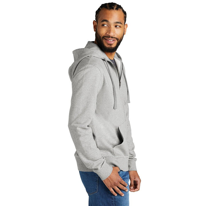 Unisex French Terry Organic Cotton Full-Zip Hoodie - Allmade