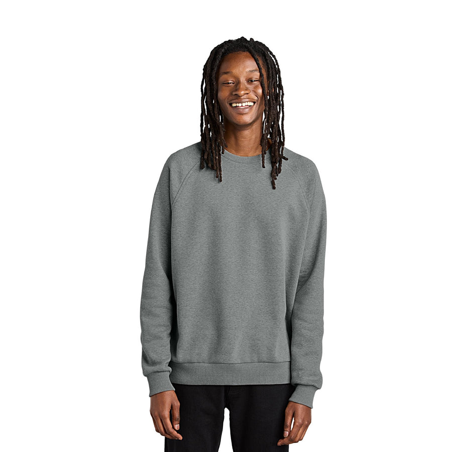 Unisex Organic CVC Fleece Crewneck Sweatshirt - Allmade