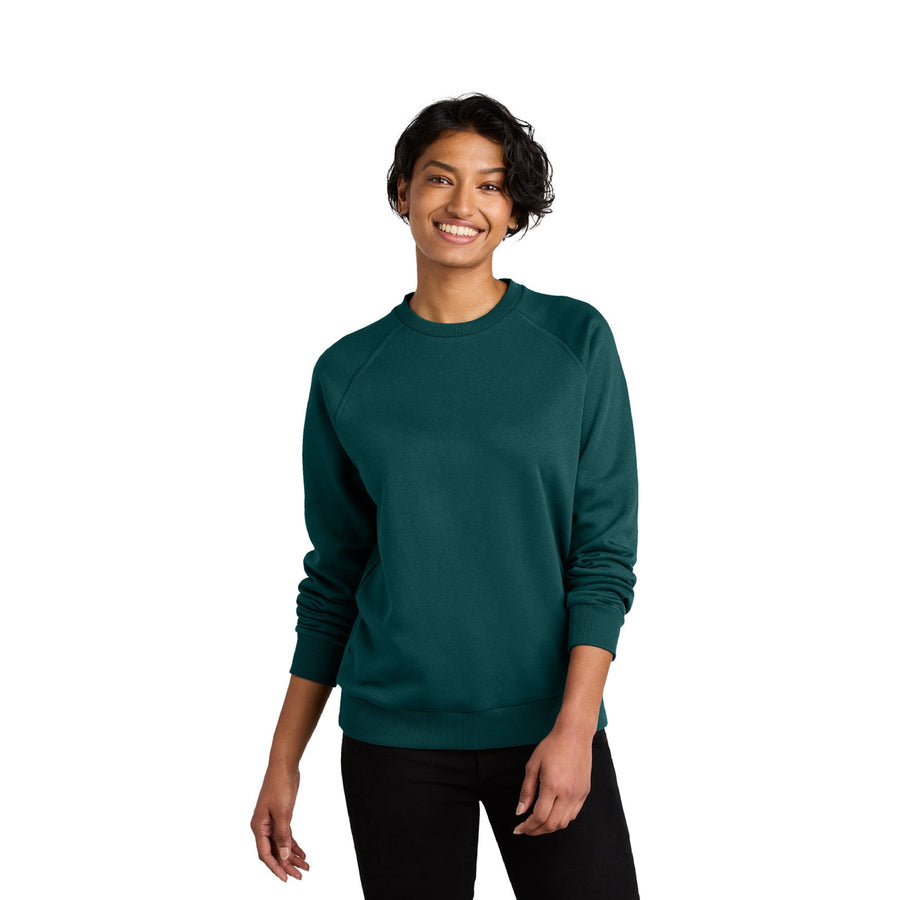 Unisex Organic CVC Fleece Crewneck Sweatshirt - Allmade