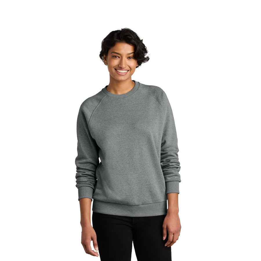 Unisex Organic CVC Fleece Crewneck Sweatshirt - Allmade