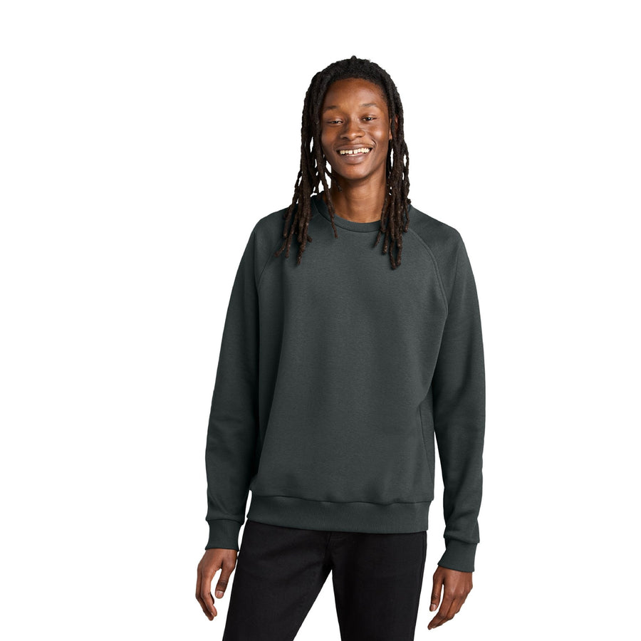 Unisex Organic CVC Fleece Crewneck Sweatshirt - Allmade