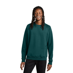 Unisex Organic CVC Fleece Crewneck Sweatshirt - Allmade