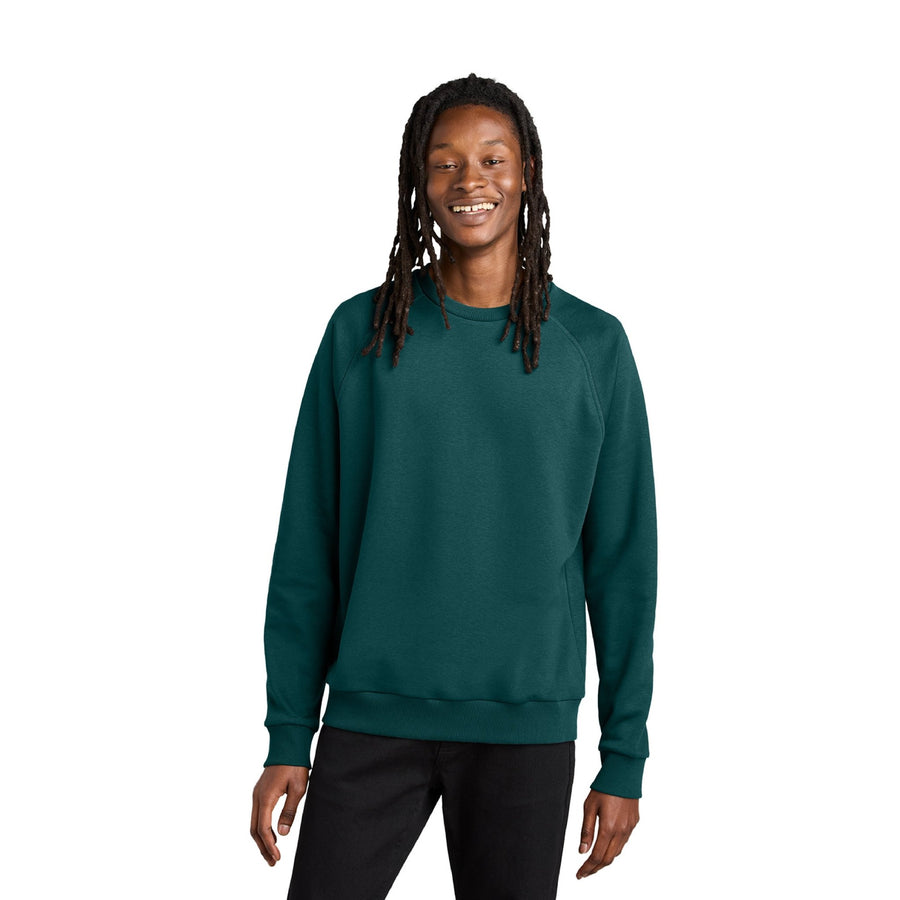 Unisex Organic CVC Fleece Crewneck Sweatshirt - Allmade