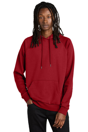 Unisex Organic CVC Fleece Pullover Hoodie - Allmade