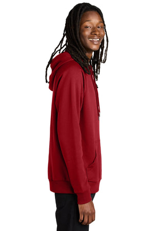 Unisex Organic CVC Fleece Pullover Hoodie - Allmade