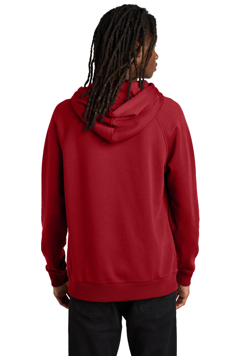 Unisex Organic CVC Fleece Pullover Hoodie - Allmade