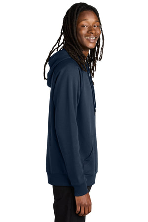 Unisex Organic CVC Fleece Pullover Hoodie - Allmade