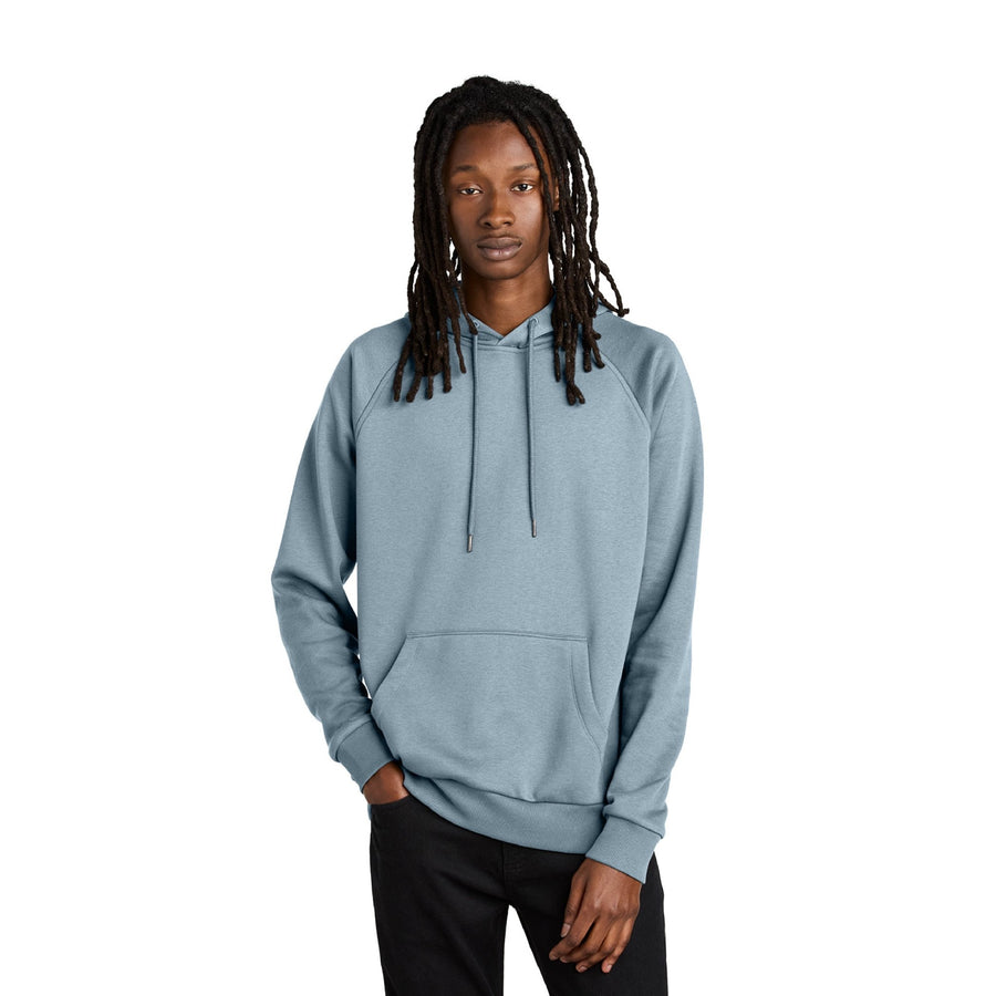 Unisex Organic CVC Fleece Pullover Hoodie - Allmade