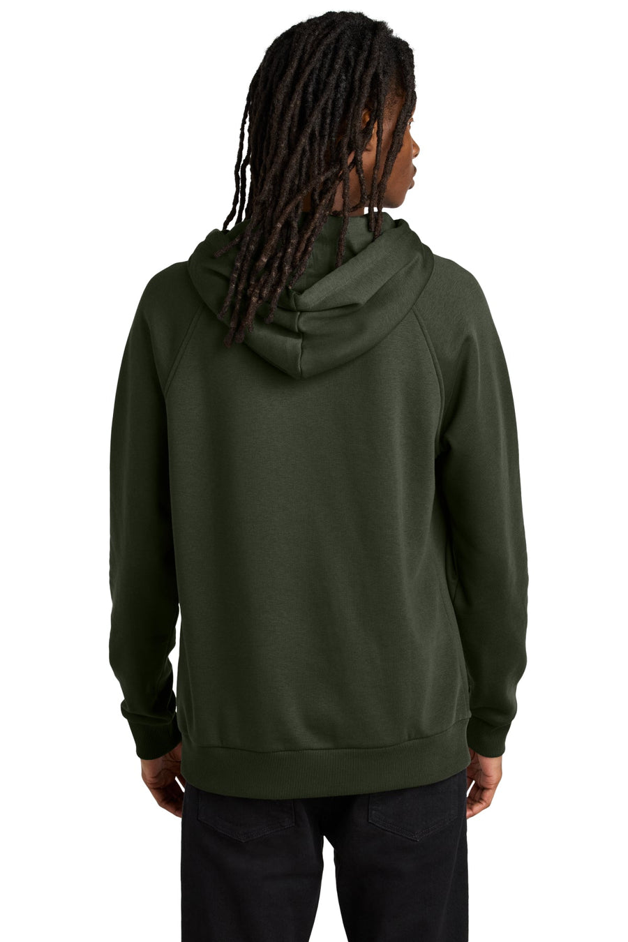 Unisex Organic CVC Fleece Pullover Hoodie - Allmade