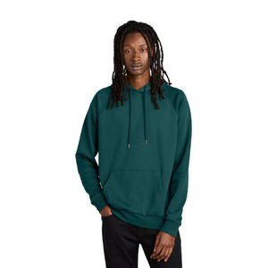 Unisex Organic CVC Fleece Pullover Hoodie - Allmade