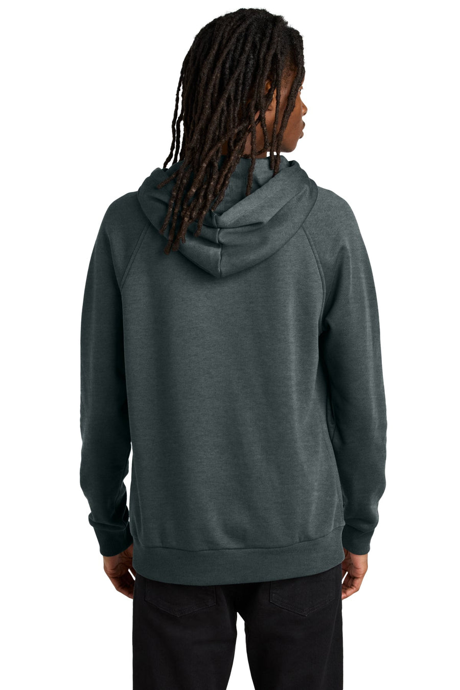 Unisex Organic CVC Fleece Pullover Hoodie - Allmade