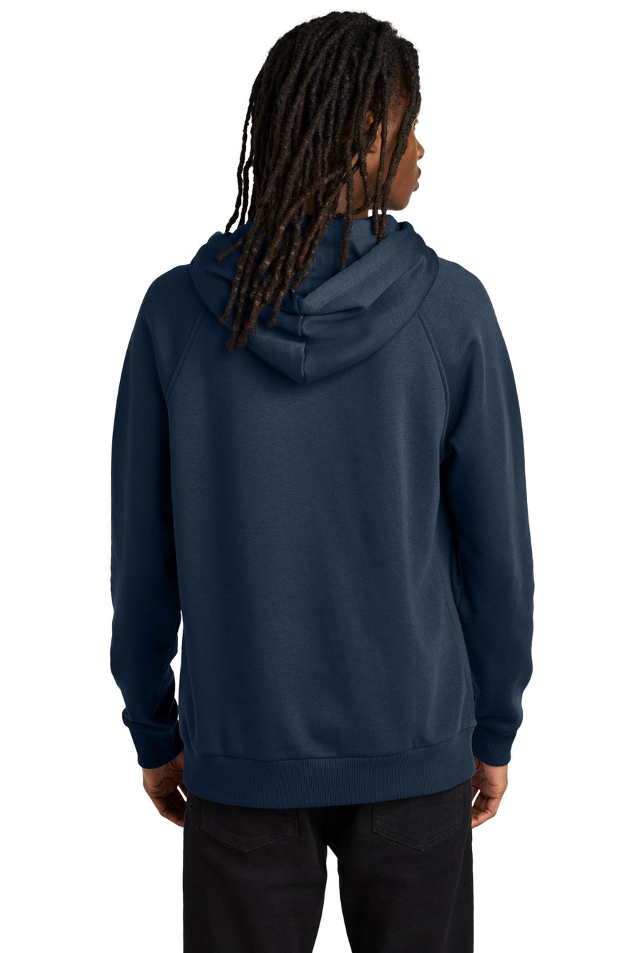 Unisex Organic CVC Fleece Pullover Hoodie - Allmade
