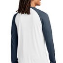 Unisex Tri-Blend Long Sleeve Colorblock Raglan - Allmade