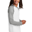 Unisex Tri-Blend Long Sleeve Colorblock Raglan - Allmade