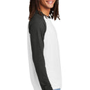 Unisex Tri-Blend Long Sleeve Colorblock Raglan - Allmade