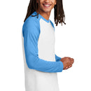 Unisex Tri-Blend Long Sleeve Colorblock Raglan - Allmade