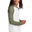 Unisex Tri-Blend Long Sleeve Colorblock Raglan - Allmade