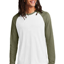 Unisex Tri-Blend Long Sleeve Colorblock Raglan - Allmade