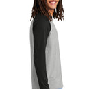 Unisex Tri-Blend Long Sleeve Colorblock Raglan - Allmade