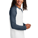 Unisex Tri-Blend Long Sleeve Colorblock Raglan - Allmade
