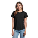 Women's Relaxed Tri - Blend Scoop Neck Tee - Allmade