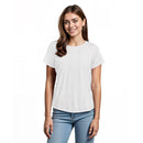 Women's Relaxed Tri - Blend Scoop Neck Tee - Allmade