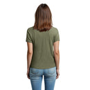 Women's Relaxed Tri - Blend Scoop Neck Tee - Allmade