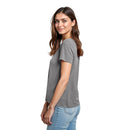 Women's Relaxed Tri - Blend Scoop Neck Tee - Allmade