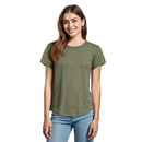 Women's Relaxed Tri - Blend Scoop Neck Tee - Allmade