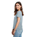 Women's Relaxed Tri - Blend Scoop Neck Tee - Allmade