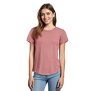 Women's Relaxed Tri - Blend Scoop Neck Tee - Allmade