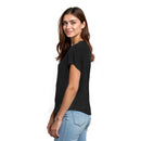 Women's Relaxed Tri - Blend Scoop Neck Tee - Allmade