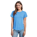 Women's Relaxed Tri - Blend Scoop Neck Tee - Allmade