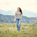 Women's Tri-Blend Muscle Tank - Allmade